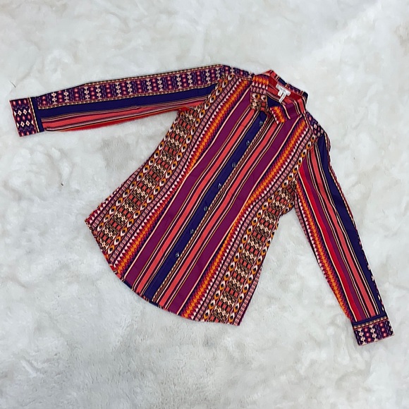 Tyler Böe boho button down - Picture 1 of 11